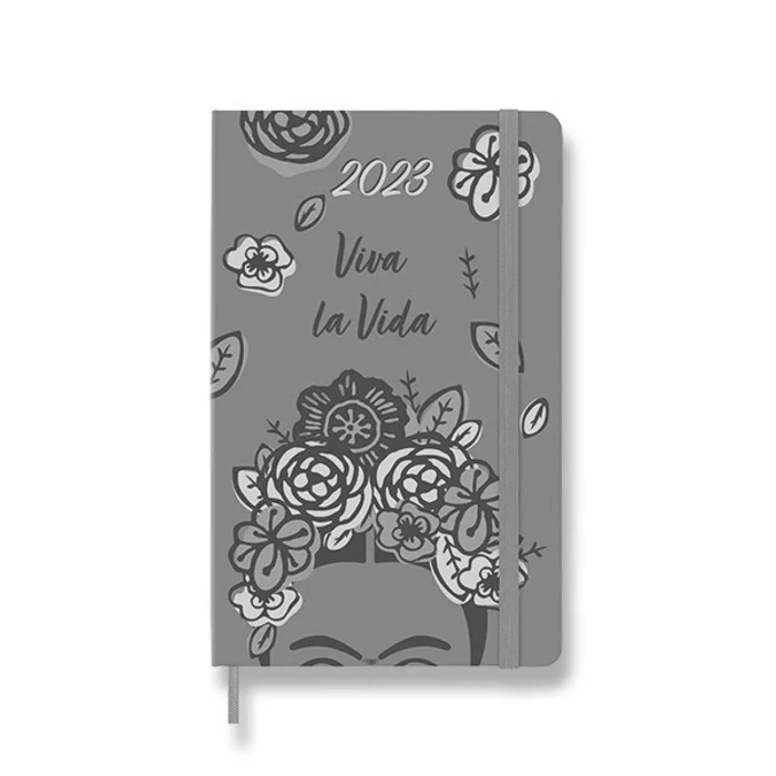Hauptbild des Produkts Diář Moleskine 2023 Frida Kahlo Green, tvrdé desky L, denní, zelený