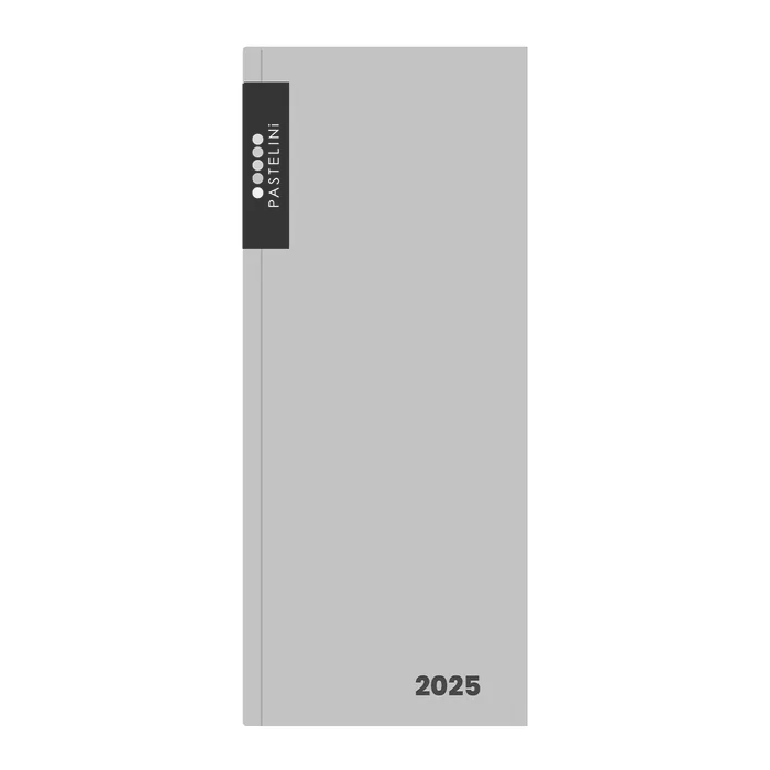 Hauptbild des Produkts Diář PVC měsíční 2025 PASTELINI šedá
