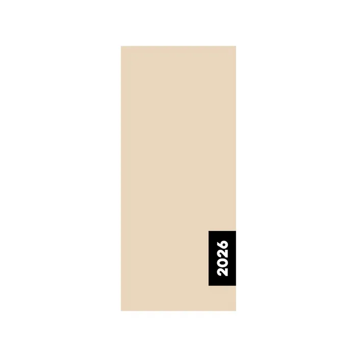 Hauptbild des Produkts Diář PVC měsíční 2026 Beige