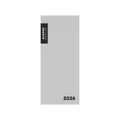 Wochenkalender PVC 2026 PASTELINI grau