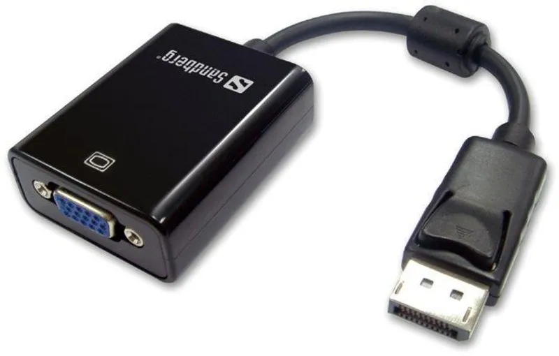 Hauptbild des Produkts DisplayPort - VGA adaptér, SANDBERG