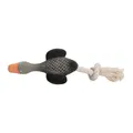 Wildgans MINI mit Baumwollseil, mit Sound, 22cm, grau, rosa, HipHop