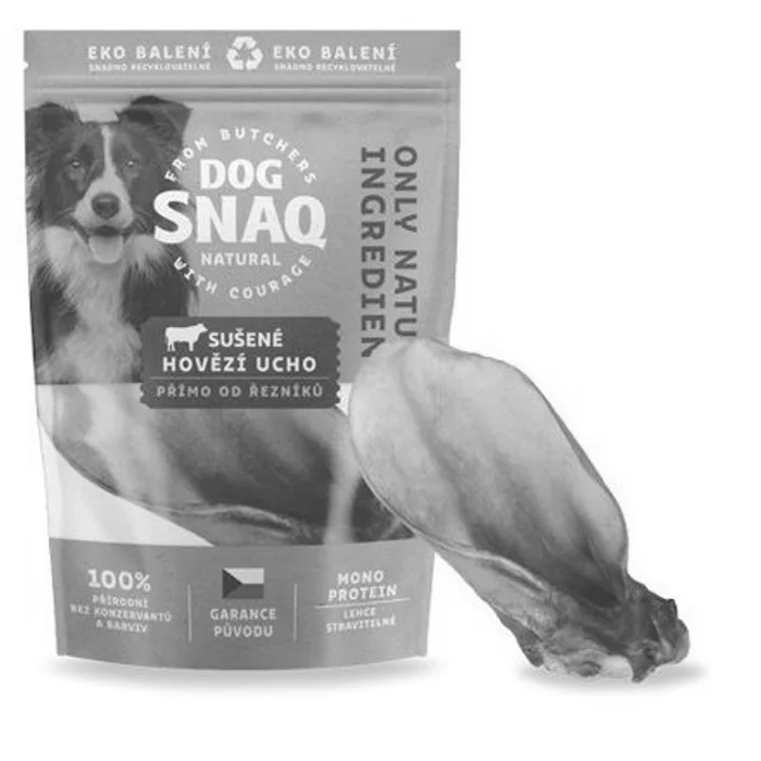 Hauptbild des Produkts DOG SNAQ hovězí ucho sušené 1 ks