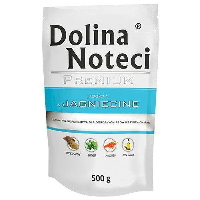 Hauptbild des Produkts DOLINA NOTECI PREMIUM jehněčí kapsička pro psy 500 g