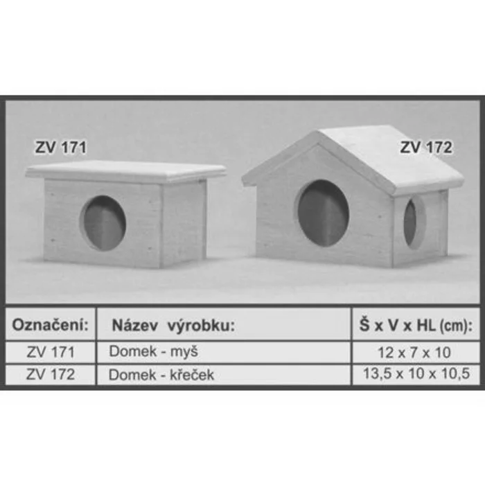Hauptbild des Produkts Domek pro křečka PÉŤU