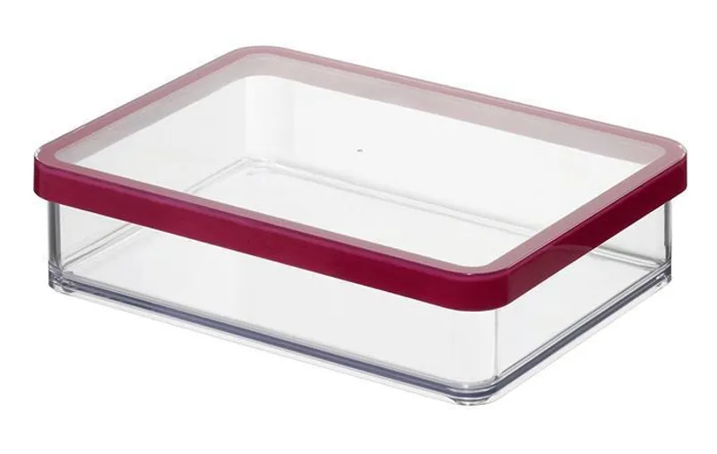 Hauptbild des Produkts Dóza na potraviny, hranatá, 1 l, čirá, ROTHO "Loft"