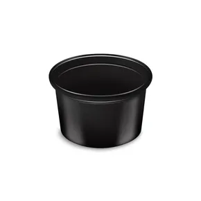 Dressingbecher (PP) schwarz durchmesser 46mm 30ml [50 St.]