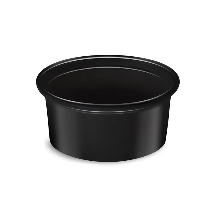 Hauptbild des Produkts Dresinková miska (PP) černá průměr 70mm 80ml [50 ks]