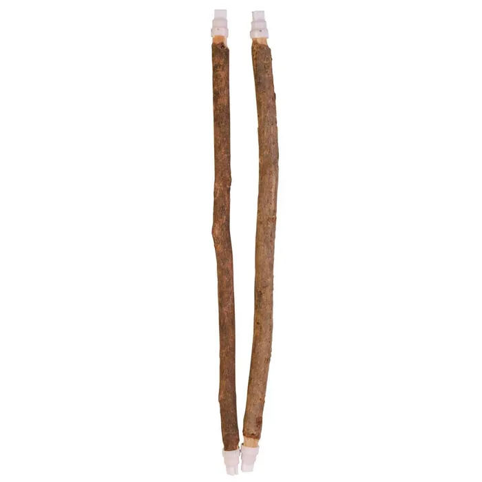 Hauptbild des Produkts Dřevěná bidla s plastovým úchytem do klece 35cm/10a12mm 2ks