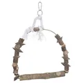 Weiteres Produktbild Holzschaukel aus Naturholz 22x29 cm