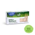 Weiteres Produktbild Zahnstocher aus Holz durchmesser 2 x 65 mm [1000 St.]