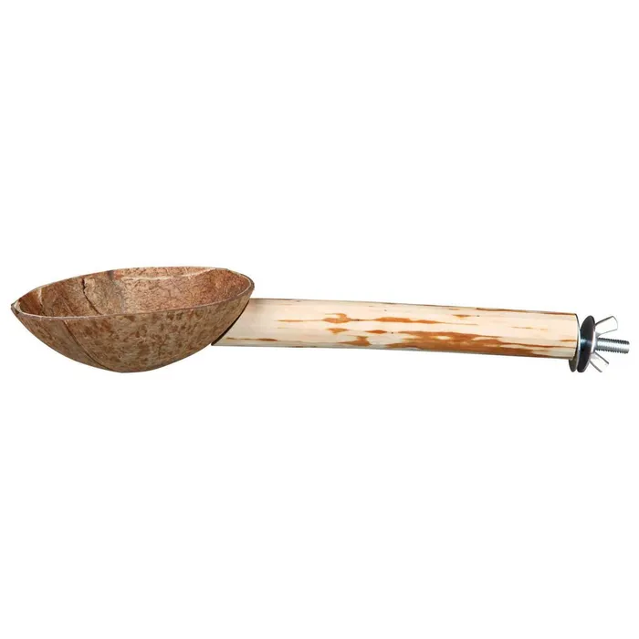 Hauptbild des Produkts Dřevěné bidýlko s kokosovou miskou 25cm/18mm