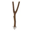 Weiteres Produktbild Holzsitzstange Y mit Metallkäfighalter 20 cm/15 mm