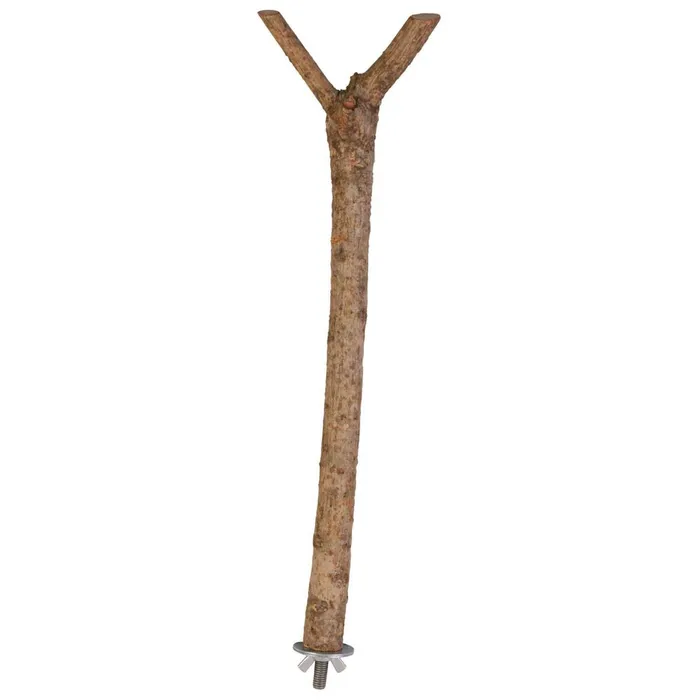 Hauptbild des Produkts Dřevěné bidýlko Y s kovovým úchytem do klece 35cm/18mm