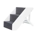 Weiteres Produktbild Holzstufen in Filzoptik, verstellbar 40x67cm weiß