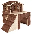 Weiteres Produktbild BJORK Holzhaus für Hamster, 2 Zimmer 31 x 28 x 29 cm