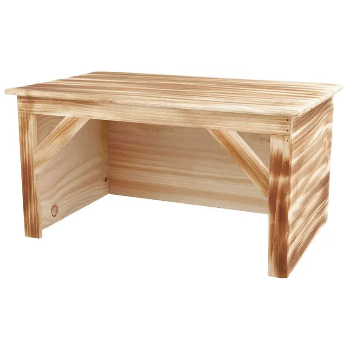 Hauptbild des Produkts Dřevěný dům pro králíky, opalované dřevo 50 x 26 x 31 cm