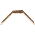 Holzbrücke für Kaninchen und Meerschweinchen in Käfigen 63 x 18 x 15 cm