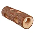 Weiteres Produktbild Holztunnel Naturholz für Nagetiere 6 x 20 cm