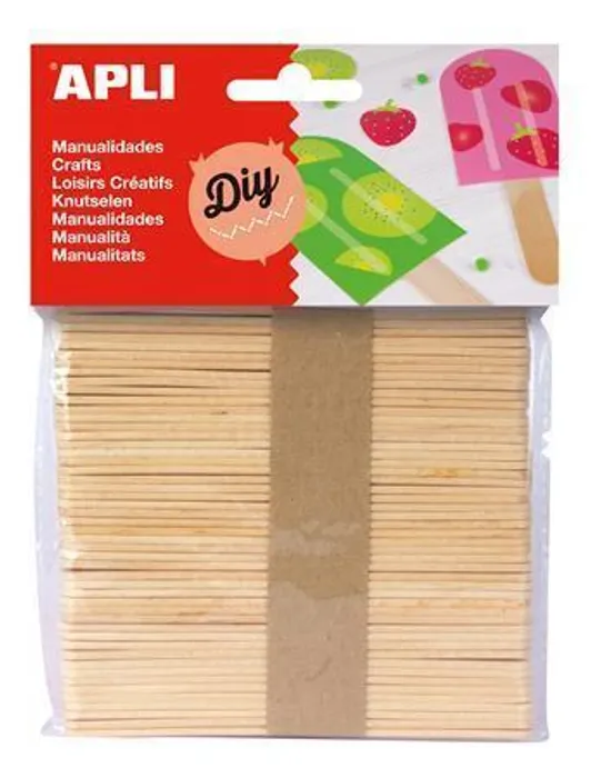 Hauptbild des Produkts Dřívka – špachtle "Creative", přírodní, dřevěná, APLI