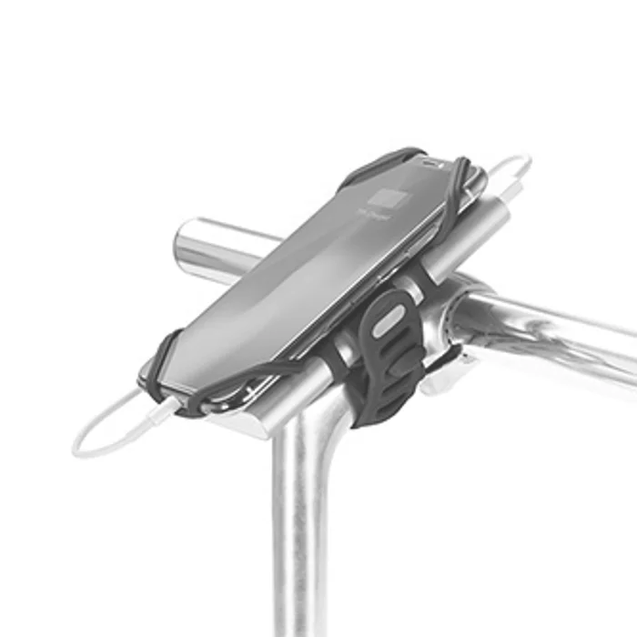 Hauptbild des Produkts Držák mobilu a powerbanky Bone Bike Tie 3 Pro Pack, na kolo, nastavitelná velikost, černý