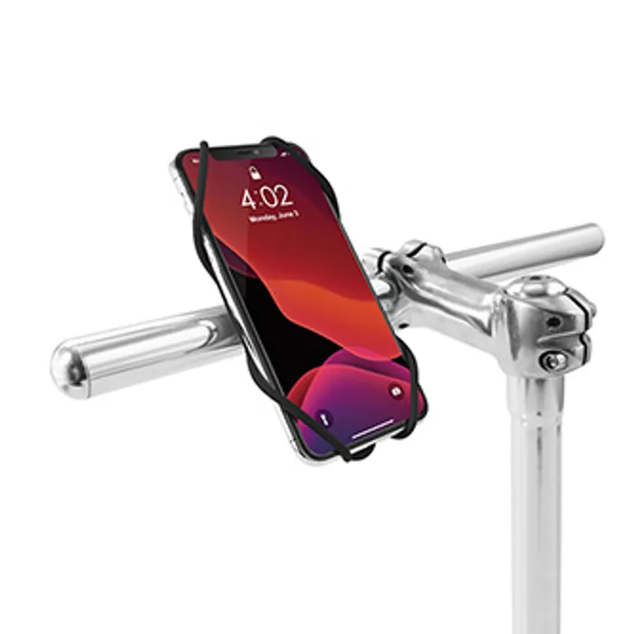 Hauptbild des Produkts Držák mobilu Bone Bike Tie 3, na kolo, nastavitelná velikost, černý, 5.8-7.2", silik