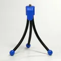 Handy-Halter Logo auf den Tisch, blau, Termoplast, für jedes Handy, blau, Handy