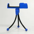 Weiteres Produktbild Handy-Halter Logo auf den Tisch, blau, Termoplast, für jedes Handy, blau, Handy