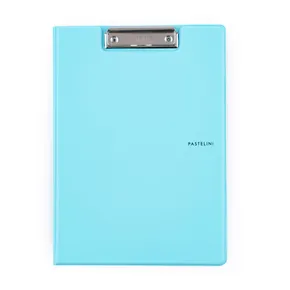Doppeltafel A4 Kunststoff PASTELINI blau