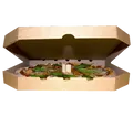 Abstandshalter aus Holz fr Pizzakartons 3 cm [100 Stck]