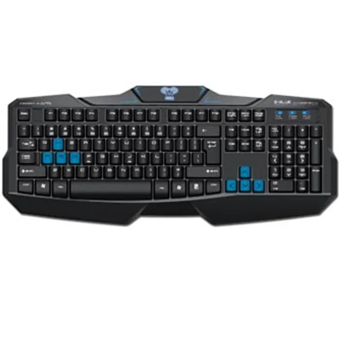 Hauptbild des Produkts E-BLUE Cobra EKM746, Klávesnice CZ/SK, herní, drátová (USB), černá