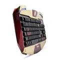 E-blue IRON MAN EKM707, Tastatur US, Game, beleuchtete Rände typ verkabelt (USB), gold