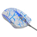 Weiteres Produktbild E-blue Maus Cobra, 2500DPI, optisch, 6Tas., USB verdrahtet, weiss-blau, Game, E-Box