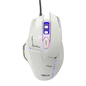 E-blue Maus Mazer, 2500DPI, optisch, 6Tas., USB verdrahtet, weiss