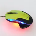 E-blue Maus Mazer R, 2400DPI, optisch, 6Tas., USB verdrahtet, grün