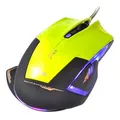 E-blue Maus Mazer R, 2400DPI, optisch, 6Tas., USB verdrahtet, grün