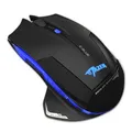 E-Blue Maus Mazer-R, 2500 DPI, 2,4 GHz, optisch, 6 Tasten, 1 Scrollrad, kabellos, schwarz, 2 Stück