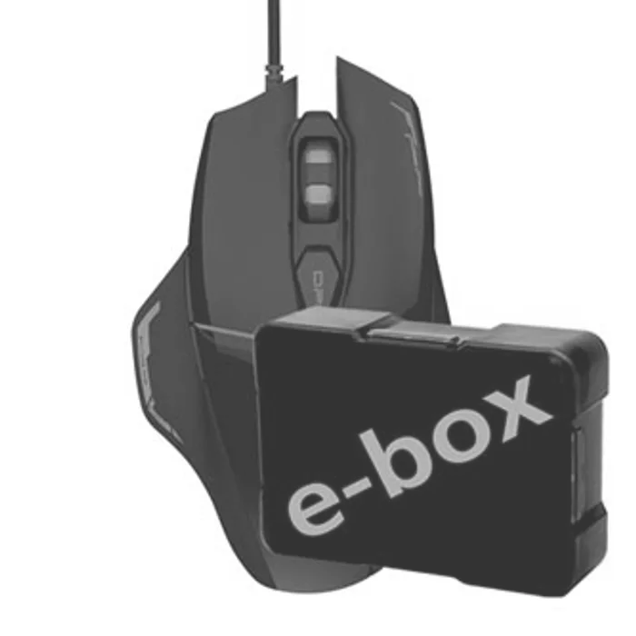 Hauptbild des Produkts E-Blue Myš Mazer V2, 2500DPI, optická, 6tl., 1 kolečko, drátová USB, černá, herní, e-box