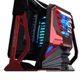 Weiteres Produktbild E-blue Tower Monitor, Scion 32, 32", FullHD (1920x1080), 144Hz, rot
