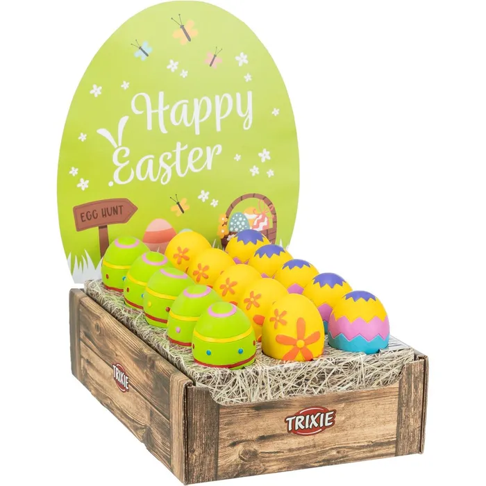 Hauptbild des Produkts EASTER Display - velikonoční komplet se 30 ks latexových vajíček (8 cm) - LIMITOVANÁ NABÍD