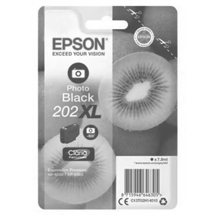 Hauptbild des Produkts Epson originální ink C13T02H14010, 202 XL, photo black, 7.9ml, Epson XP-6000, XP-6005