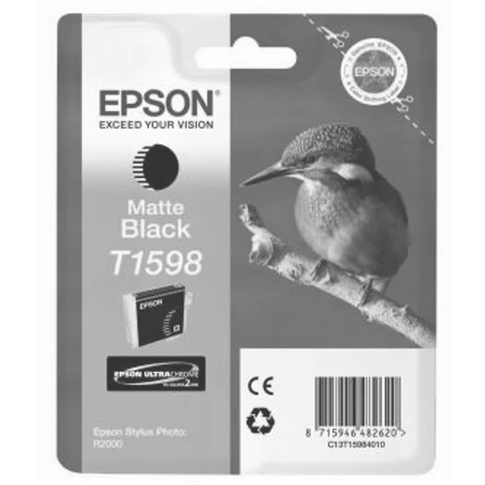 Hauptbild des Produkts Epson originální ink C13T15984010, matte black, 17ml, Epson Stylus Photo R2000