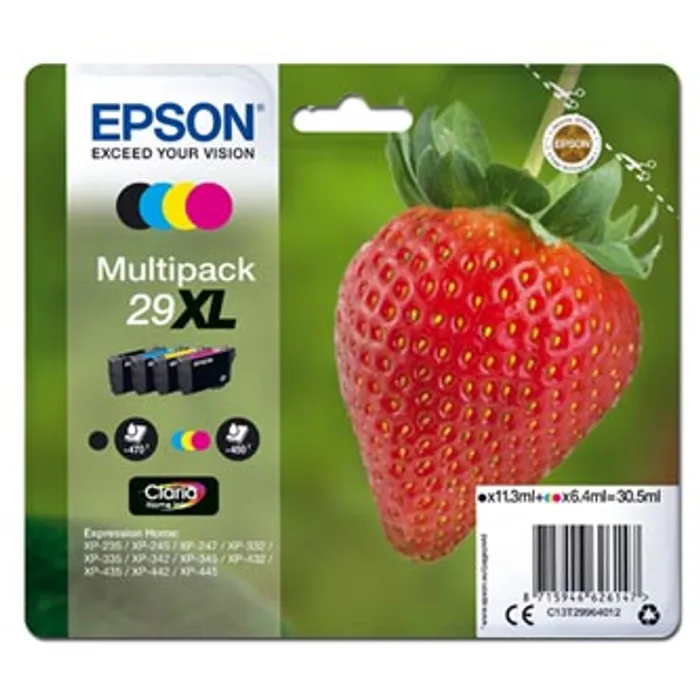 Hauptbild des Produkts Epson originální ink C13T29964012, T29XL, CMYK, 11,3/3x6,4ml, Epson Expression Home XP-23