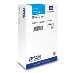 Epson Original Ink C13T754240, T7542, XXL, cyan, 69ml, Epson WorkForce Pro WF-8090DW, WF-8590DWF