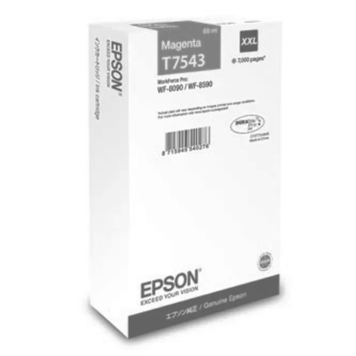 Hauptbild des Produkts Epson originální ink C13T754340, T7543, XXL, magenta, 69ml, Epson WorkForce Pro WF-8090DW