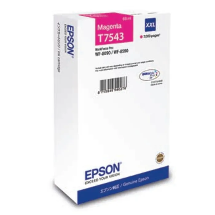 Hauptbild des Produkts Epson originální ink C13T754340, T7543, XXL, magenta, 69ml, Epson WorkForce Pro WF-8090DW
