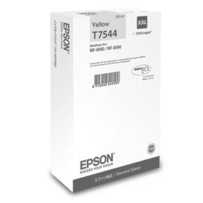 Hauptbild des Produkts Epson originální ink C13T754440, T7544, XXL, yellow, 69ml, Epson WorkForce Pro WF-8590DWF