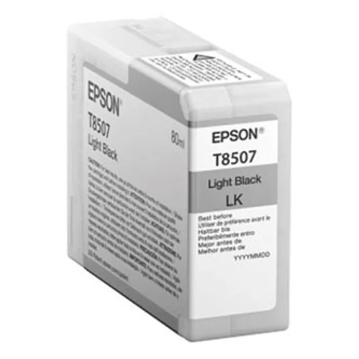 Hauptbild des Produkts Epson originální ink C13T850700, light black, 80ml, Epson SureColor SC-P800