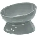 Weiteres Produktbild Ergonomische XXL-Keramikschüssel, erhöht, 0,35l/o 17cm, grau