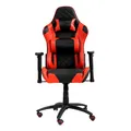 C1-K ergonomisches Sessel, rot, abnehmbare Kissen